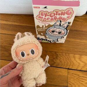 Exciting Macaron Labubu Soymilk